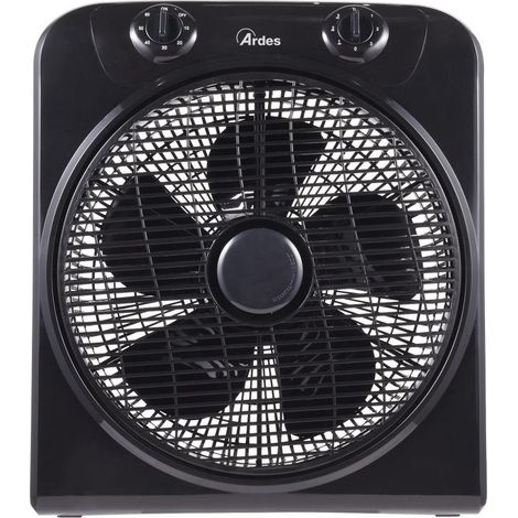 Ardes AR5B30A Ventilator Haushalts-Lamellenlüfter Schwarz