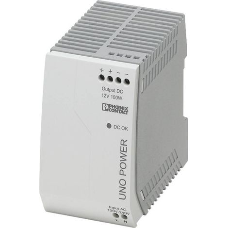 Phoenix Contact 2902997 Alimentatore per guida DIN 12 V/DC 8.3 A 100 W Num. uscite:1 x Contenuto 1 pz. (1/2)