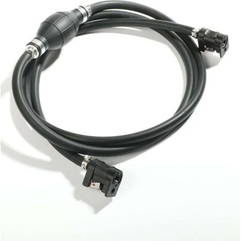 Marine Johnson 3/8 Zoll Boot Motor Kraftstoff Gas Schlauch Montage Primer Bulb Connector