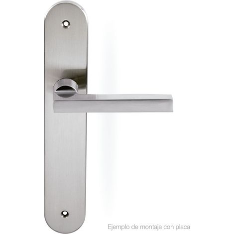 Poignée modèle de location (093-S) effet inoxydable (1/3)