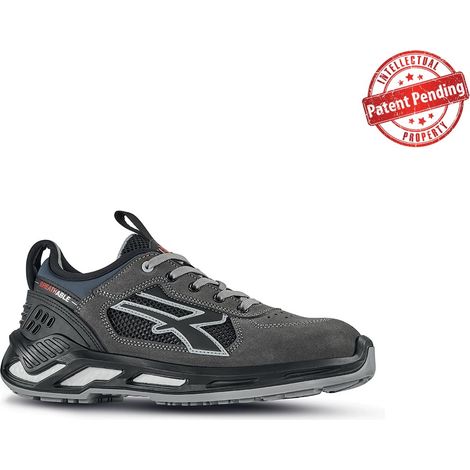 Scarpe UPower Red 360 - Saber S1P Grigio/Verde 37