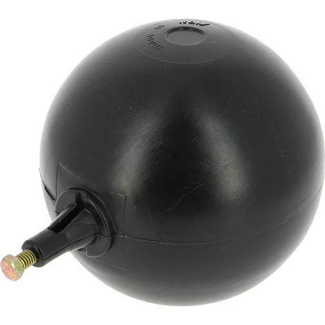 Jetly – Boule flotteur plastique Ø150 – Taraudage 3/4" (20x27) – Pour robinet de chasse d'eau – Compatible avec modèles standards