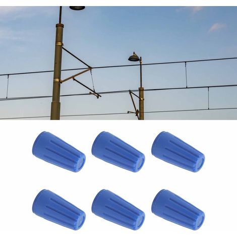 10 pièces de bouchons de connexion électrique étanches pour câbles avec capuchons isolants (1/5)