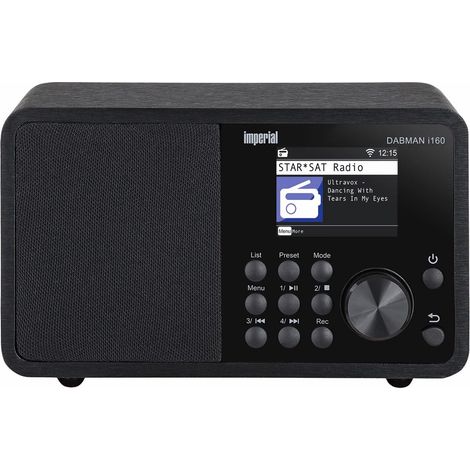 Dabman i160 dab und internetradio schwarz
