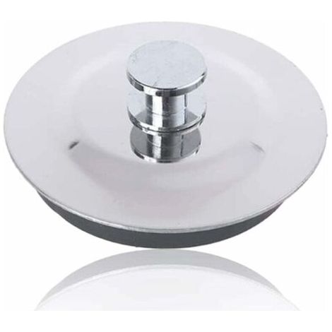 Bouchon de vidange 1 pièce, bouchon de vidange universel, diamètre 42 à 45mm, bouchon de baignoire, bouchon de cuisine, bouchon d'évier de salle de bain.