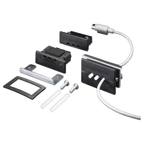 Rittal 2400.500 placa paso de cable negro 3 cables 4-6 mm