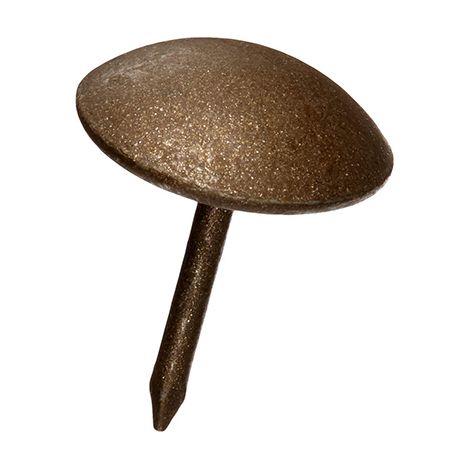 Blíster de 25 tachuelas bronceadas 10mm