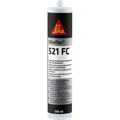 Sikaflex 521FC 290ml transparent Klebstoff, Dichtstoff (1/5)