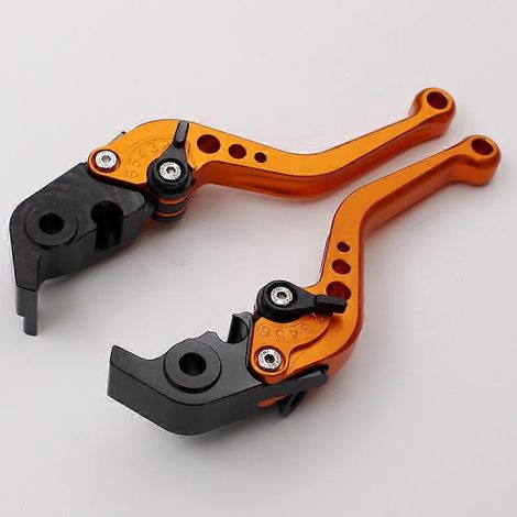 For Ducati MotoGP 950 Multistrada modified brake clutch horn adjuster handlebar accessories( Shortstemmed orange) (1/5)