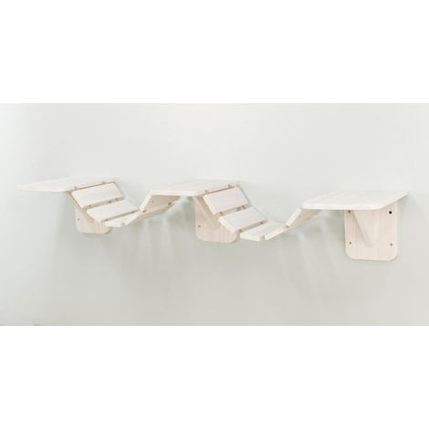 Kletterleiter zur Wandmontage, 150 x 30 cm, weiß