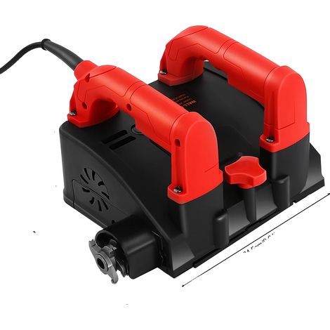 Raboteuse murale, 1200W de puissance, fonction de réduction de la poussière, 1200W (1/2)