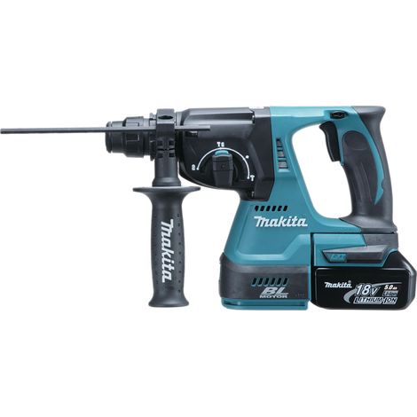 Makita DHR242RTJ Akku-Bohr-/Meißelhammer inkl. MAKPAC + 2 Akkus