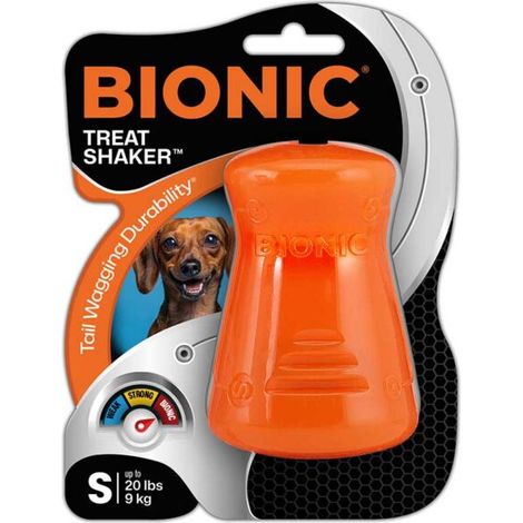 Juguetes ultra resistentes para perros BIONIC Treat Shaker