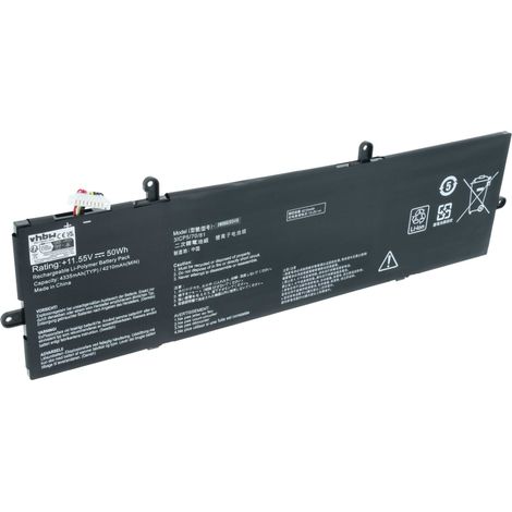 vhbw Akku kompatibel mit Asus ZenBook 14 UX433FQ-A5081T, UX433FQ-A5033R, UX433FQ-A5032T, UX433FQ-A5032R Notebook (4250 mAh, 11,55 V, Li-Polymer) (1/5)