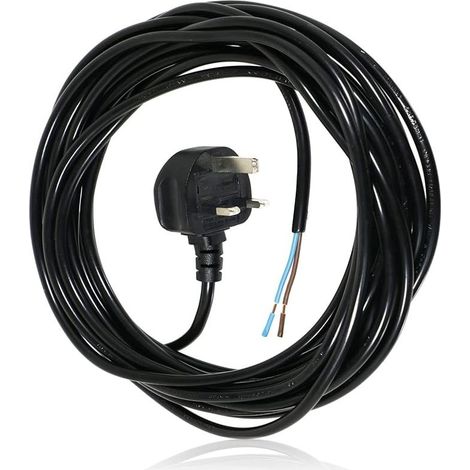 Câble d'alimentation secteur et prise pour aspirateur Numatic Henry Hetty (1/4)