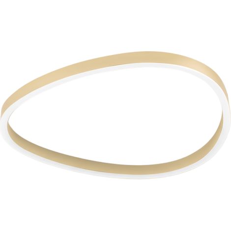 Ecaris P/M Lampada a soffitto 50W+10W LED 3100-3200lm CCT 3000K/4000K Dimmerabile in Alluminio New Beige - Gealuce (1/3)