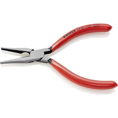 Pince à bec plat Knipex avec revêtement plastique 140mm (1/3)