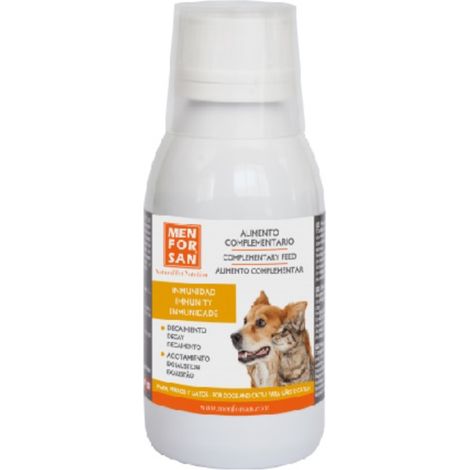 Complments nutritionnels menforsan pour l'immunit des chiens et des chats, 120 ml