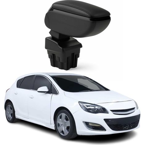 OMAC Armlehne für Opel Astra J 2009-2015 Verschiebbar Schwarz (1/5)