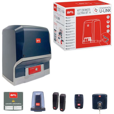 Kit Completo Para Puertas Correderas BFT ARES ULTRA BT A1500 R925341 00001 24V