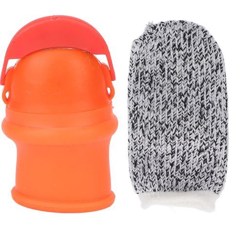 Couteau de Cueillette Ergonomique avec Manche en Silicone pour Fraises et Légumes (1/5)