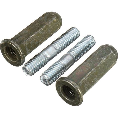 Kit de goujons, écrous et boulons d'échappement pour moteurs GY6 50-150 cc – Kit de visserie pour tuyau d'échappement (1/5)