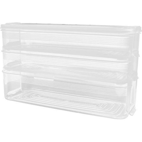 Aufbewahrungsbox für den Kühlschrank aus Kunststoff (1/2)