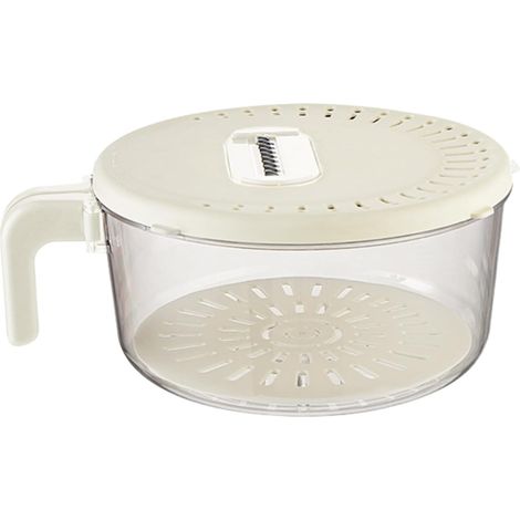 Bol Nettoyeur de Fruits,Bol À Fruits À Double Couche Avec (1/5)