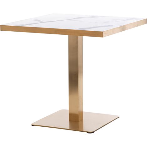 Calgary Metall-Esstisch 80x80x74 cm (1/3)