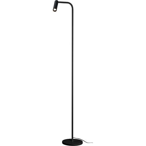 Lampadaire KARPO FL intérieur noir LED 62W 3000K avec interrupteur - SLV - 1001463 (1/4)