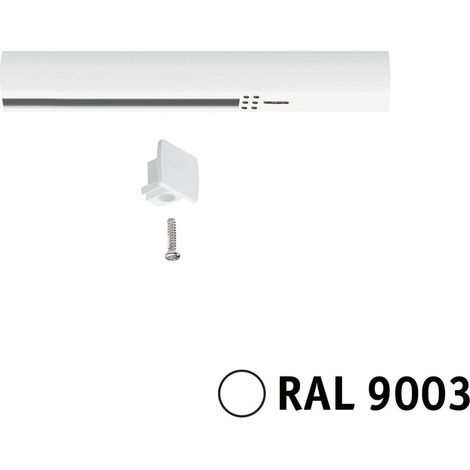 Paulmann 956.42 URail Einspeisung Ende 161x18mm max.1000W Kunststoff Signalweiß (1/5)