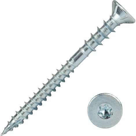 Justierschrauben Verzinkt 6 x 70 mm Torx 30 - 100 Stück