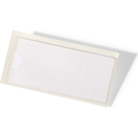 Durable Pocketfix 8021-19 Buste Adesive Trasparenti 74x32 mm Confezione da 10 (1/4)