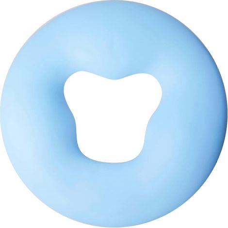 Oreiller de spa en silicone coussin facial en silicone oreiller en gel pour table de massage coussinet facial en gel doux bleu ciel (1/5)