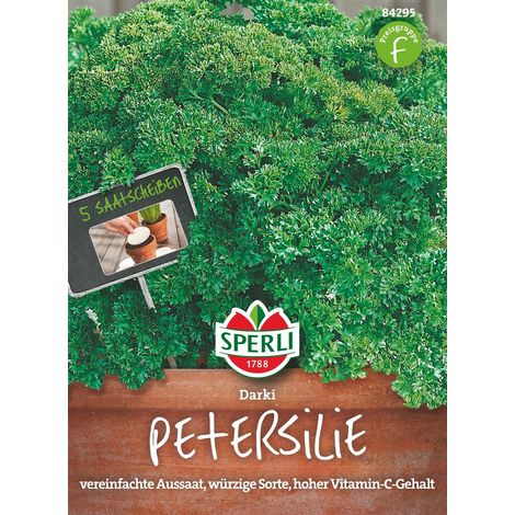 Sperli Petersilie Darki - 5 Saatscheiben - Kräutersamen (1/2)