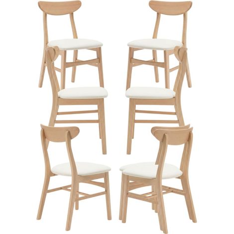 Sillas Comedor - Pack 6 Silla Zenit - Beige
