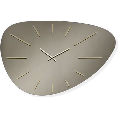 Orologio da parete 58x78 cm in cristallo Bronzo e dettagli Oro GARY (1/2)