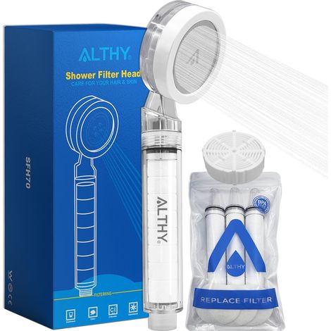 Pommeau de Douche Haute Pression SPA avec Filtre (1/5)
