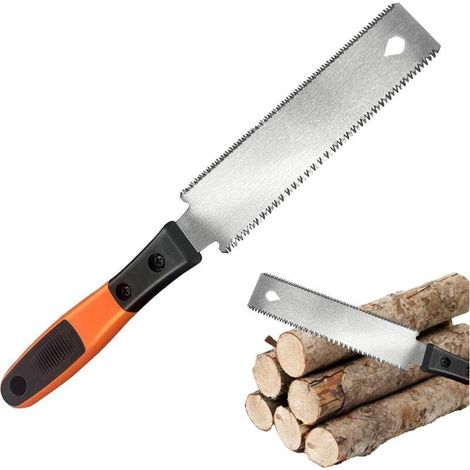 31 Cm Scie Japonaise,Petite ScieABois Avec Poignée En Bois Antidérapante,Petite Scie À MainJaponaise Pour La Coupe Fine Du Bois,ScieJaponaise Menuisier,Pour Trimming Pruning Woodworking Tool (1/5)