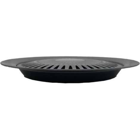 Barbecue Tray - Iron Grill Pan - Non-Stick Surface - Outdoor BBQ Use - 32 X 32 X 3 Cm - 1 Piece (1/5)