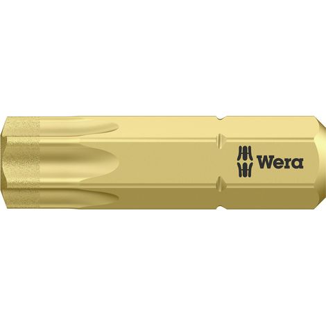 Wera 867/1 BDC TX40X25 05 066110 001 Torx-Bit T 40 Werkzeugstahl legiert, diamantbeschichtet D 6.3 1