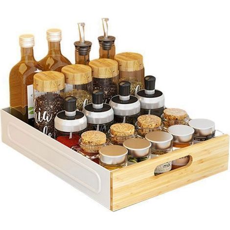 Organisateur de tiroir - ORGANISATEUR - 30cm - Métal de qualité - Blanc - Tiroirs pratiques (1/4)