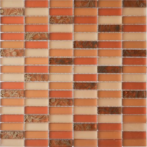 MOSAIQUE CONTEMPORAINS BARRETTE SABLE 1 PLAQUE 30,5 x 30,5 CM CASA LINEA