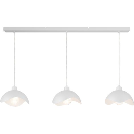 Lampe suspendue de bureau Volta 3x Ø30cm - blanc - 2403-06-06-130-3 (1/3)