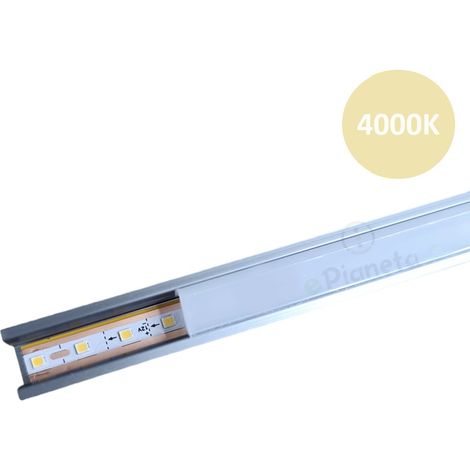 Luce per armadio cucina barra led 2mt 12V tagliabile collegabile con sensore di movimento o touch Barra - Luce Naturale