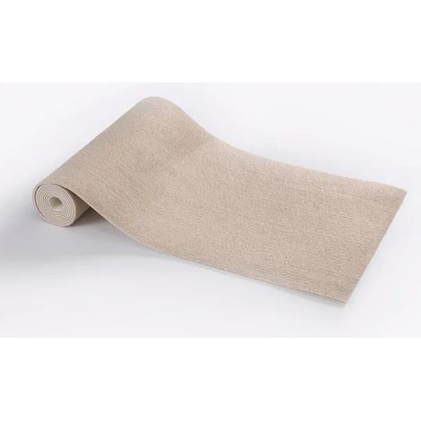 (Beige, 40x100cm) Tapis de sol/tapis de protection antidérapant auto-adhésif, tapis/tapis d'escalier réutilisable et amovible. (1/5)