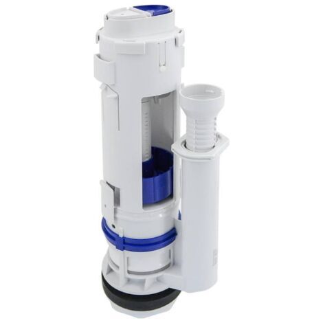 Pièces de rechange pour robinet à double chasse, compatible avec les toilettes Geberit deux pièces, kit de rechange universel pour réservoir de toilettes blanc, hauteur 28 cm
