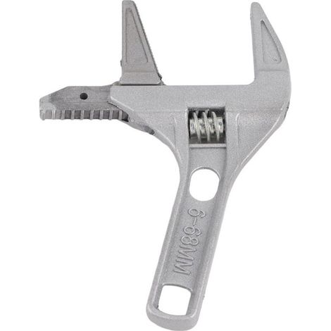 Clé de Salle de Bain à Grande Ouverture, clé à Main Multifonction pour écrou de Salle de Bain, Outil Léger en Alliage d'aluminium Antirouille pour Robinets de Salle de (1/4)