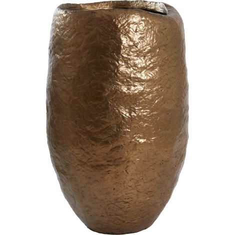 Vaso color bronzo in pietra robusto Light & Living Tingri (1/4)