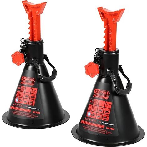 KS TOOLS 160.2006 PERFORMANCE CHANDELLES D'ESSIEU 6 TONNES